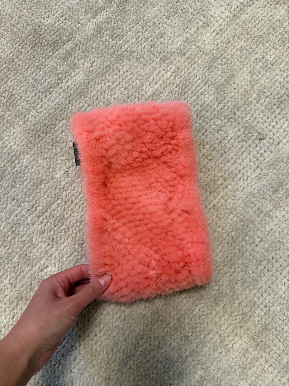 Adrienne Landau Fur Neck Warmer or Headband